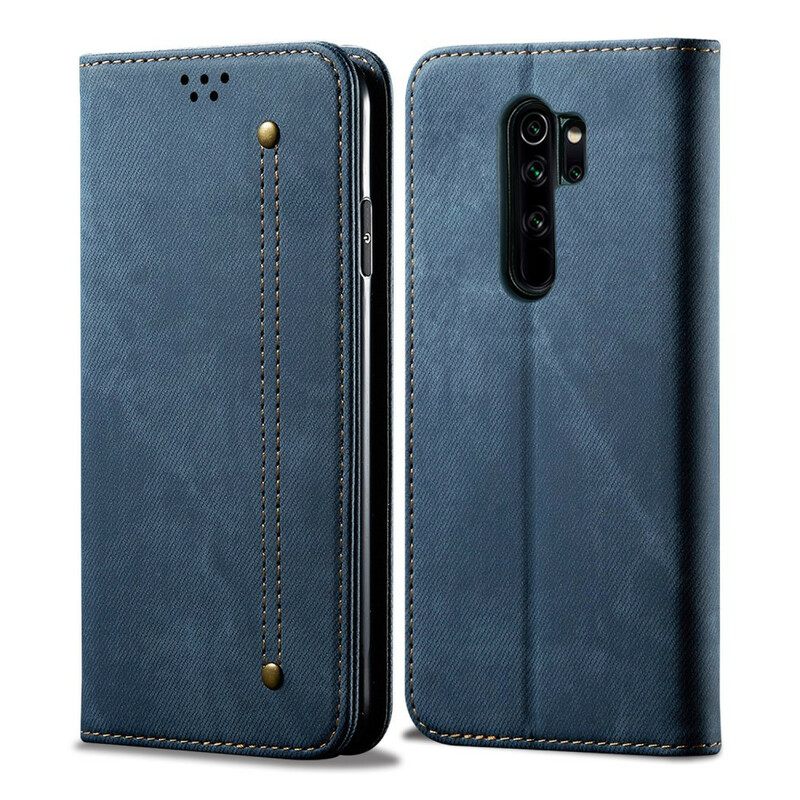 Puhelinkuoret Xiaomi Redmi Note 8 Pro Kotelot Flip Denim Kangas