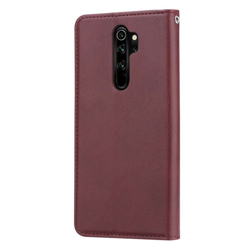 Puhelinkuoret Xiaomi Redmi Note 8 Pro Kotelot Flip Keinonahkainen Korttikotelo