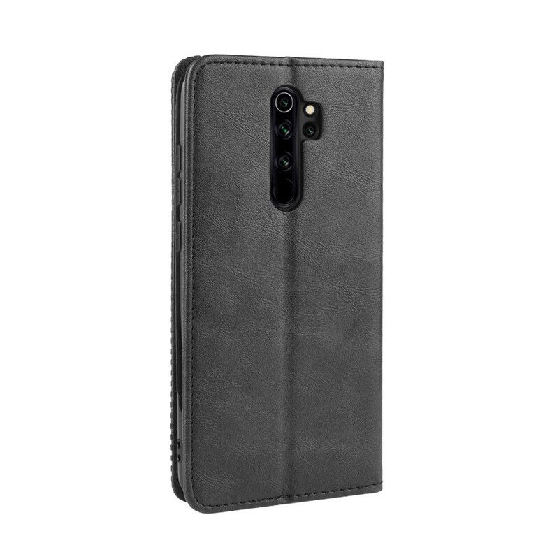 Puhelinkuoret Xiaomi Redmi Note 8 Pro Kotelot Flip Tyylitelty Vintage-nahkaefekti