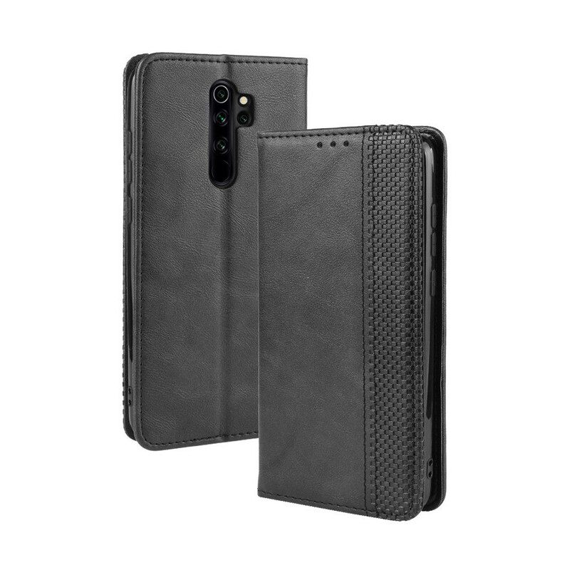 Puhelinkuoret Xiaomi Redmi Note 8 Pro Kotelot Flip Tyylitelty Vintage-nahkaefekti