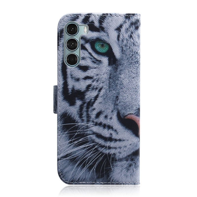 Kotelot Moto G200 5G Tiger Face