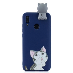 Case Huawei P Smart 2019 / Honor 10 Lite Cat Thinker 3d