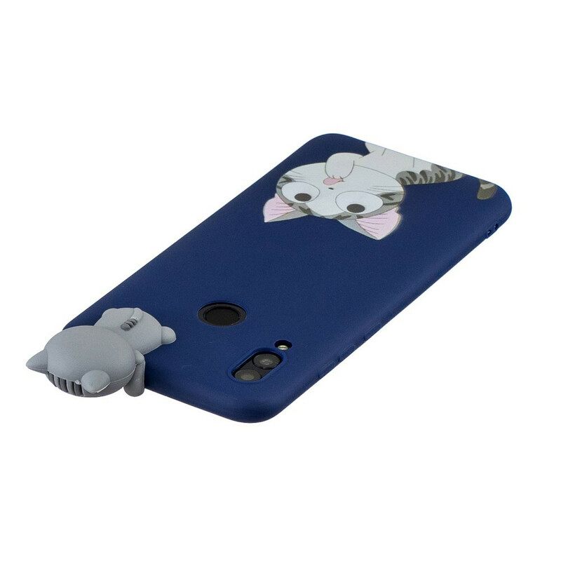 Case Huawei P Smart 2019 / Honor 10 Lite Cat Thinker 3d