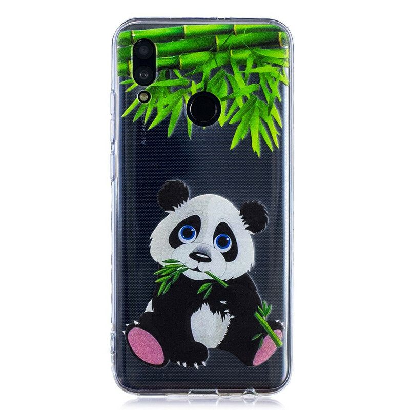 Case Huawei P Smart 2019 / Honor 10 Lite Transparent Panda Eat