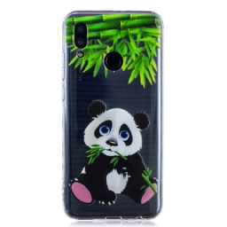 Case Huawei P Smart 2019 / Honor 10 Lite Transparent Panda Eat