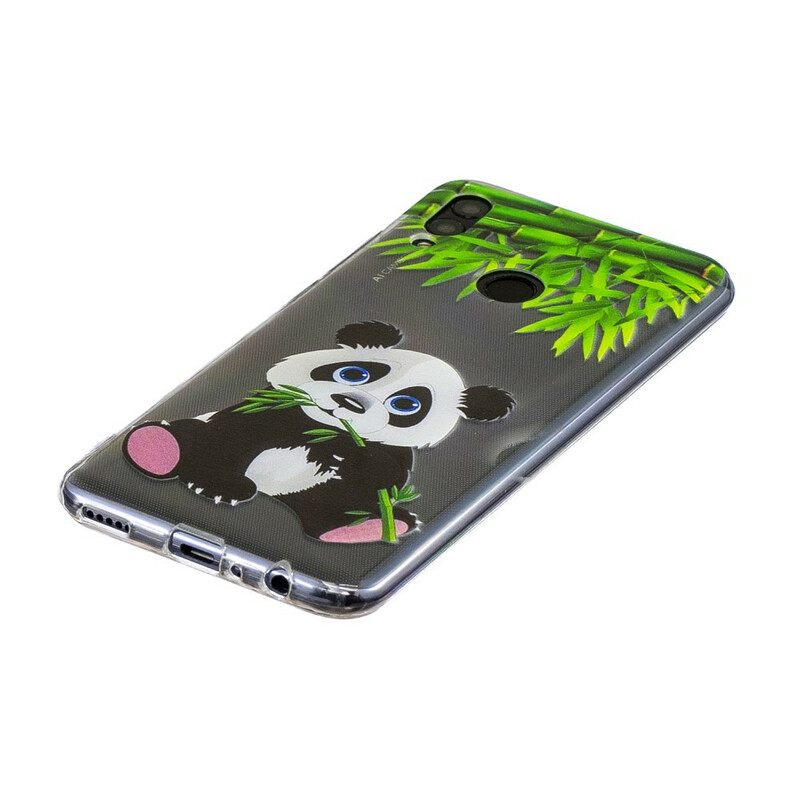 Case Huawei P Smart 2019 / Honor 10 Lite Transparent Panda Eat