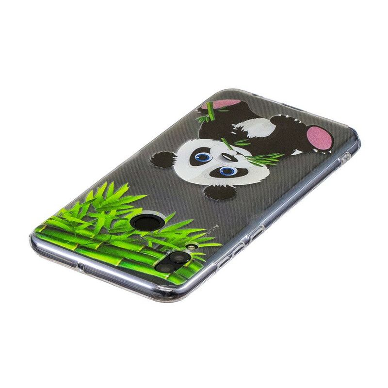 Case Huawei P Smart 2019 / Honor 10 Lite Transparent Panda Eat