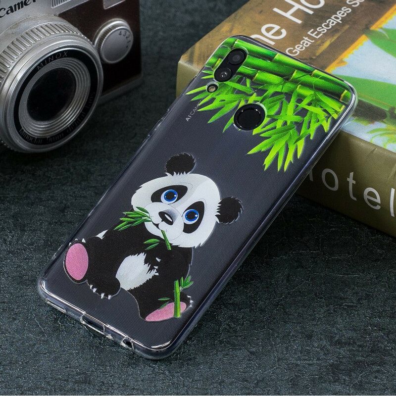 Case Huawei P Smart 2019 / Honor 10 Lite Transparent Panda Eat