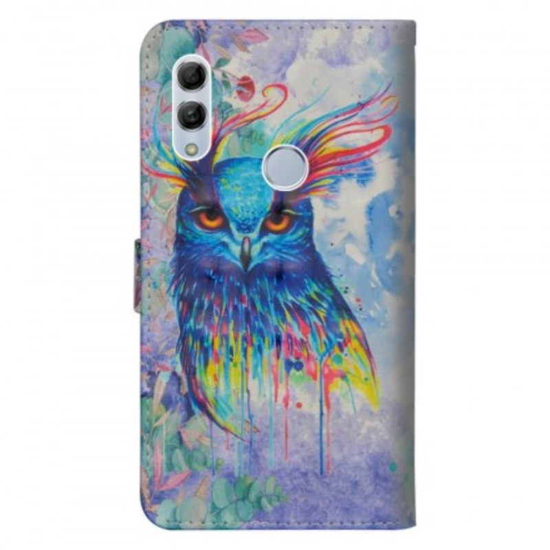 Kotelot Huawei P Smart 2019 / Honor 10 Lite Bird Watercolour