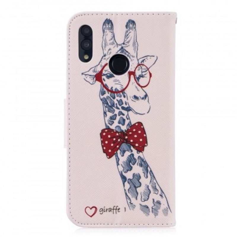 Kotelot Huawei P Smart 2019 / Honor 10 Lite Brainy Giraffe