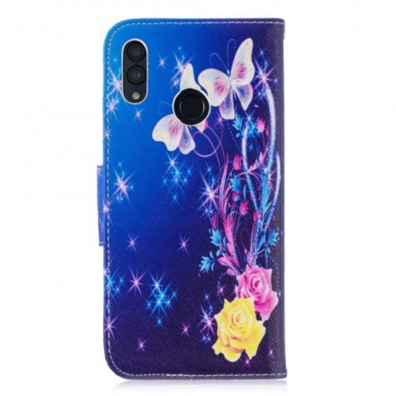 Kotelot Huawei P Smart 2019 / Honor 10 Lite Butterflies In The Night