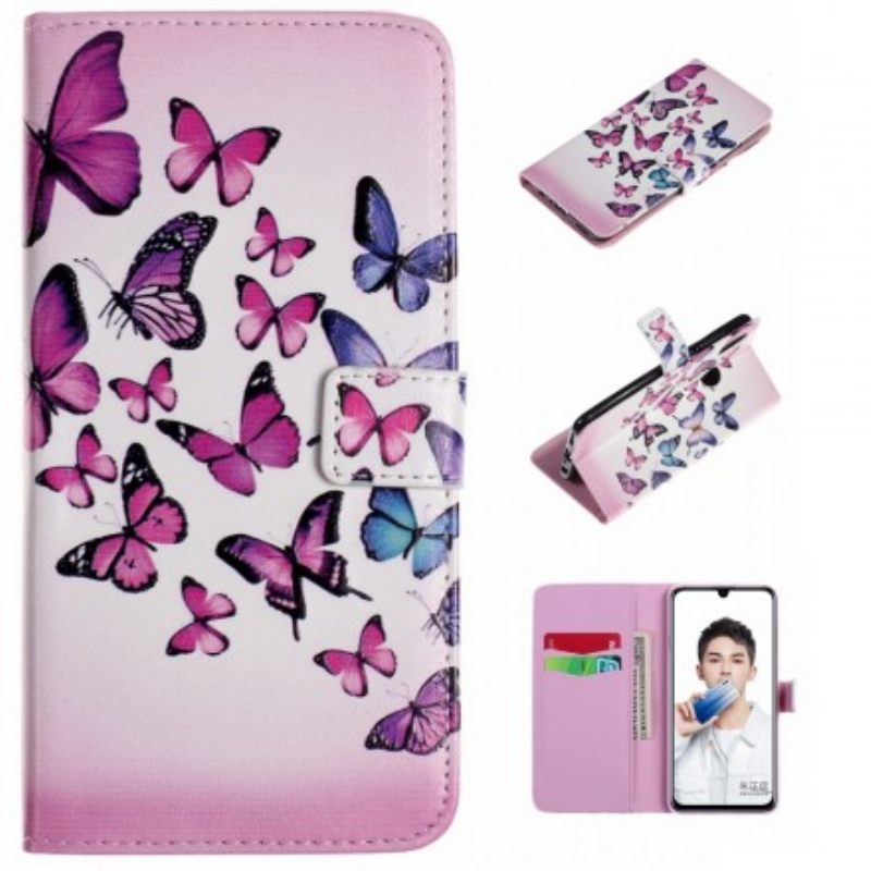 Kotelot Huawei P Smart 2019 / Honor 10 Lite Butterfly Flight