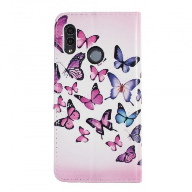 Kotelot Huawei P Smart 2019 / Honor 10 Lite Butterfly Flight