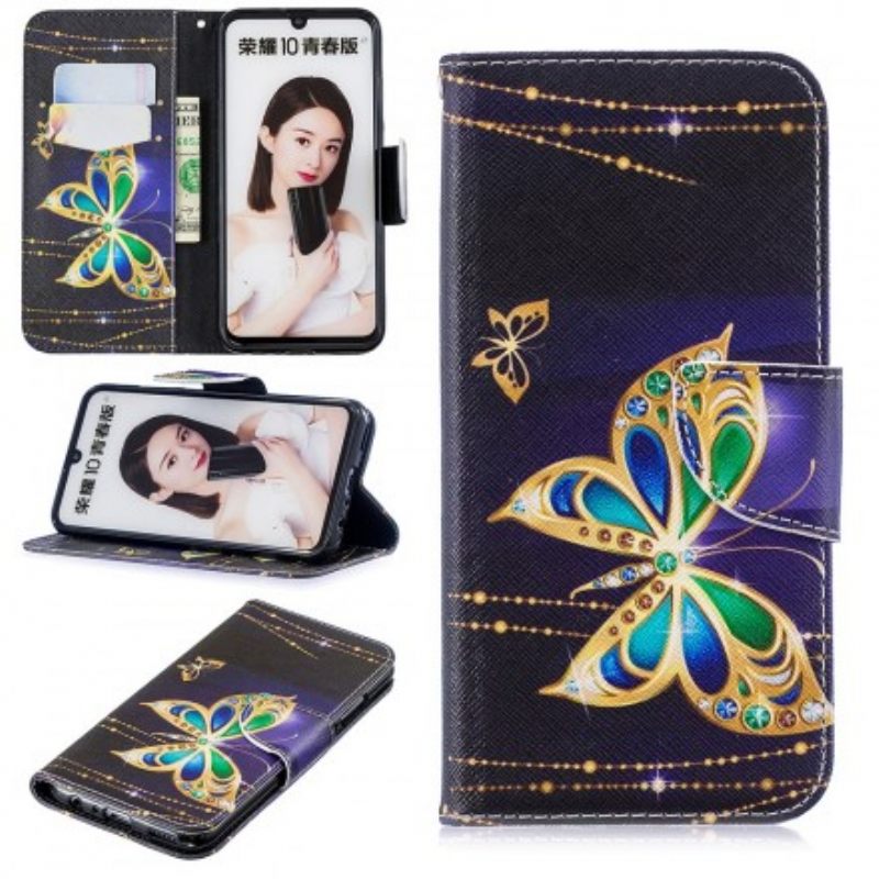 Kotelot Huawei P Smart 2019 / Honor 10 Lite Magic Butterfly