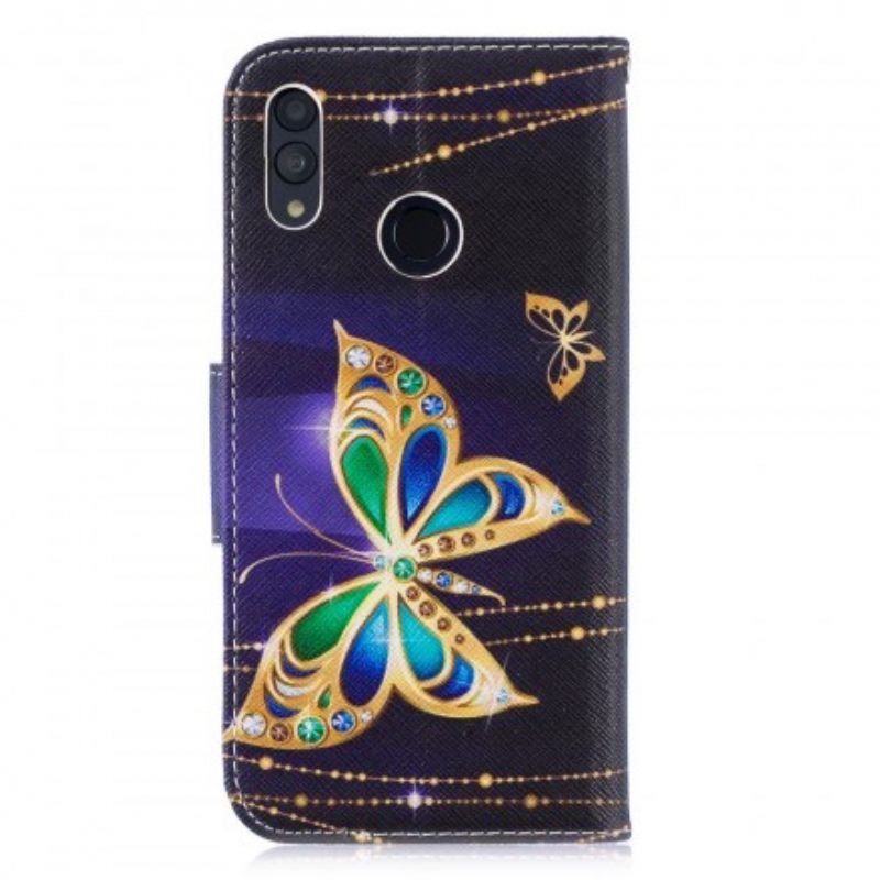 Kotelot Huawei P Smart 2019 / Honor 10 Lite Magic Butterfly