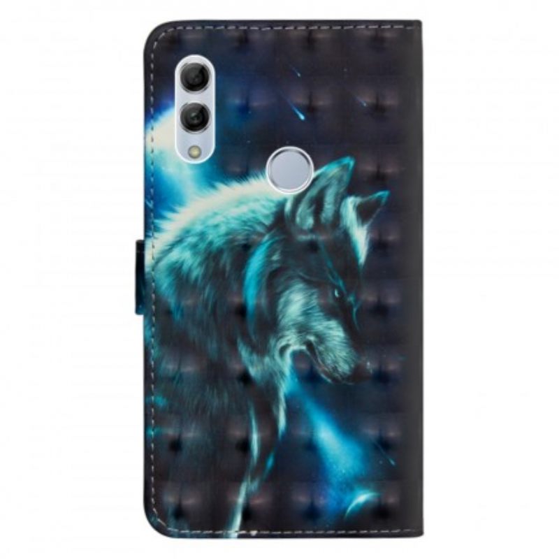 Kotelot Huawei P Smart 2019 / Honor 10 Lite Majestic Wolf