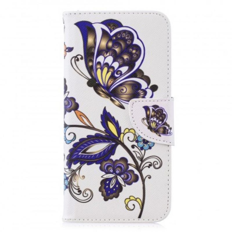 Kotelot Huawei P Smart 2019 / Honor 10 Lite Tattoo Butterfly