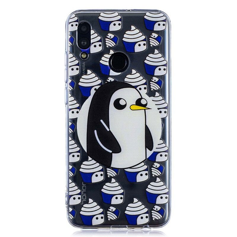 Kuori Huawei P Smart 2019 / Honor 10 Lite Transparent Penguins