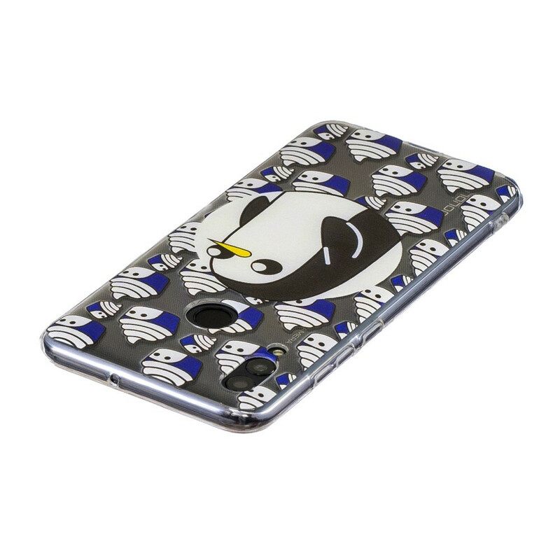 Kuori Huawei P Smart 2019 / Honor 10 Lite Transparent Penguins