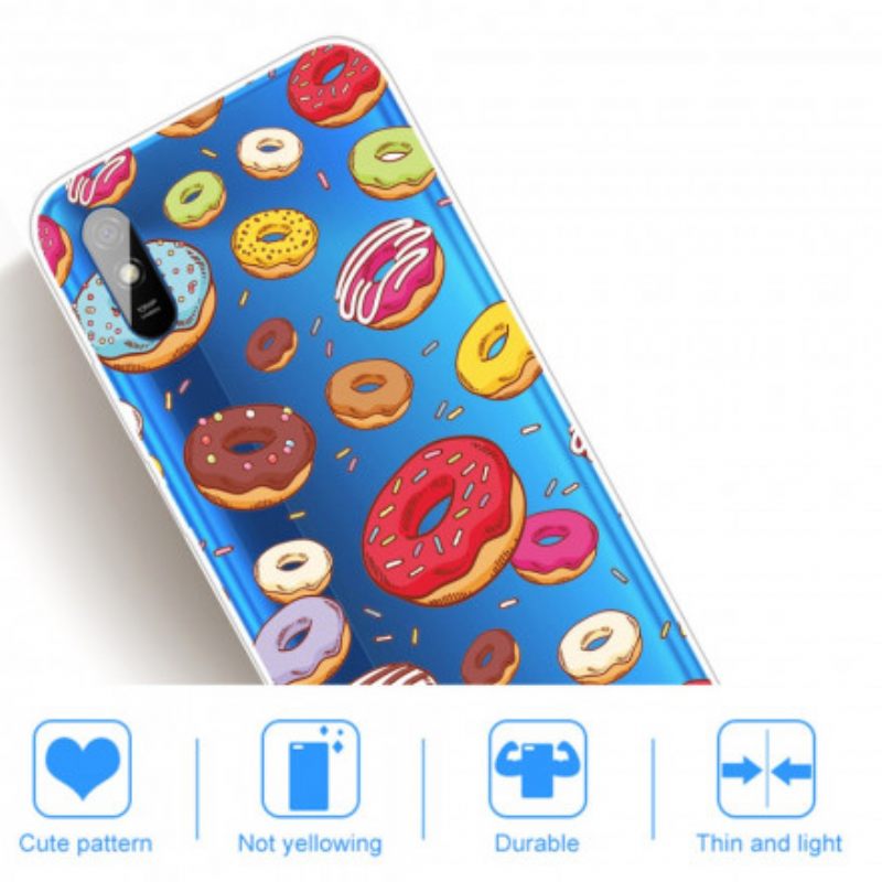 Case Xiaomi Redmi 9A Love Donuts