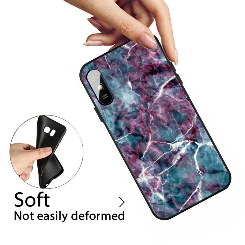 Case Xiaomi Redmi 9A Purple Marble