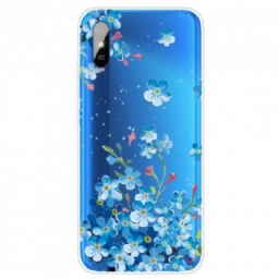 Case Xiaomi Redmi 9A Sinikukkakimppu