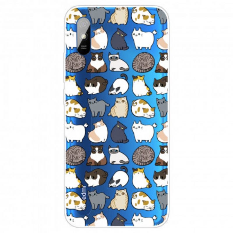 Case Xiaomi Redmi 9A Top Cats