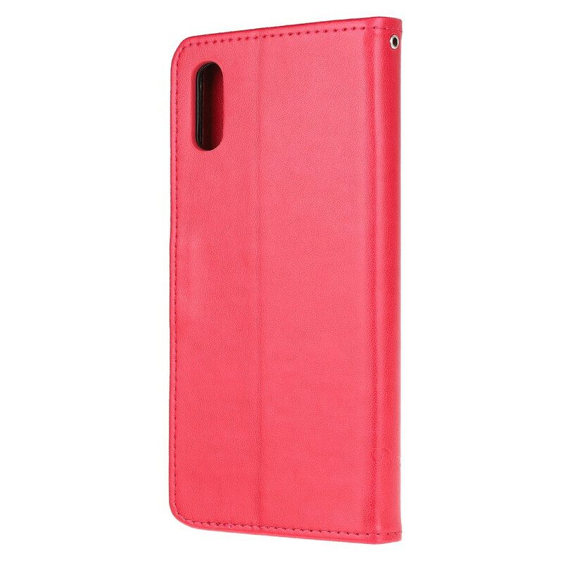 Flip Case Xiaomi Redmi 9A Aasian Perhoset Ja Kukat