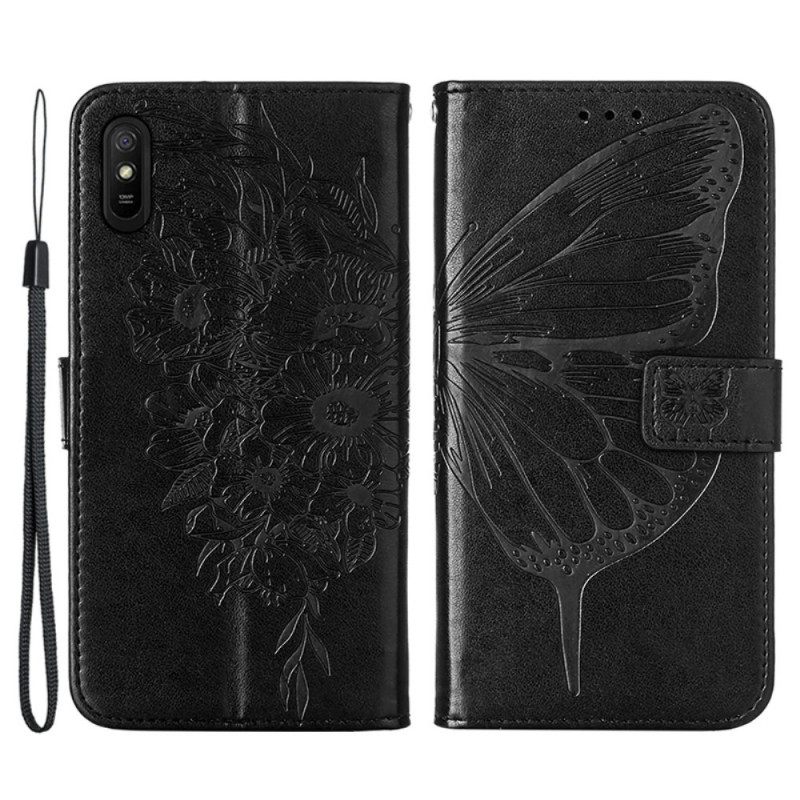 Kotelot Xiaomi Redmi 9A Butterfly Design