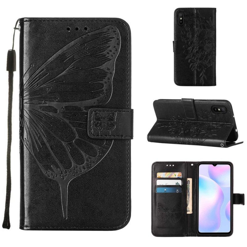 Kotelot Xiaomi Redmi 9A Butterfly Design