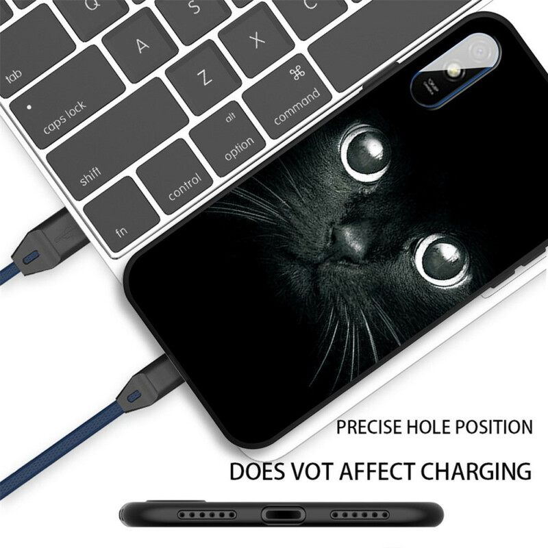 Kuori Xiaomi Redmi 9A Cat Eyes