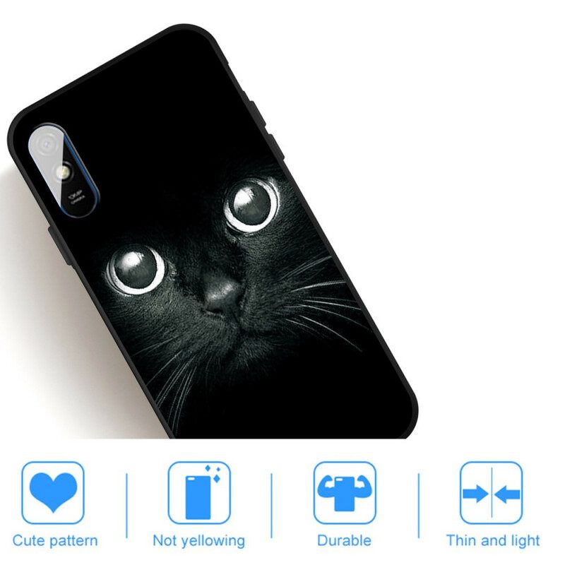 Kuori Xiaomi Redmi 9A Cat Eyes