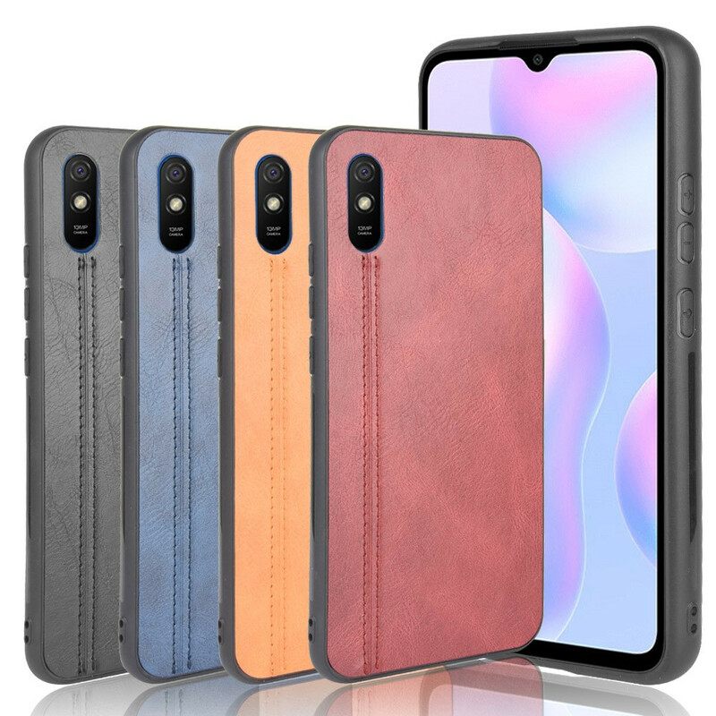 Kuori Xiaomi Redmi 9A Couture Nahkaefekti