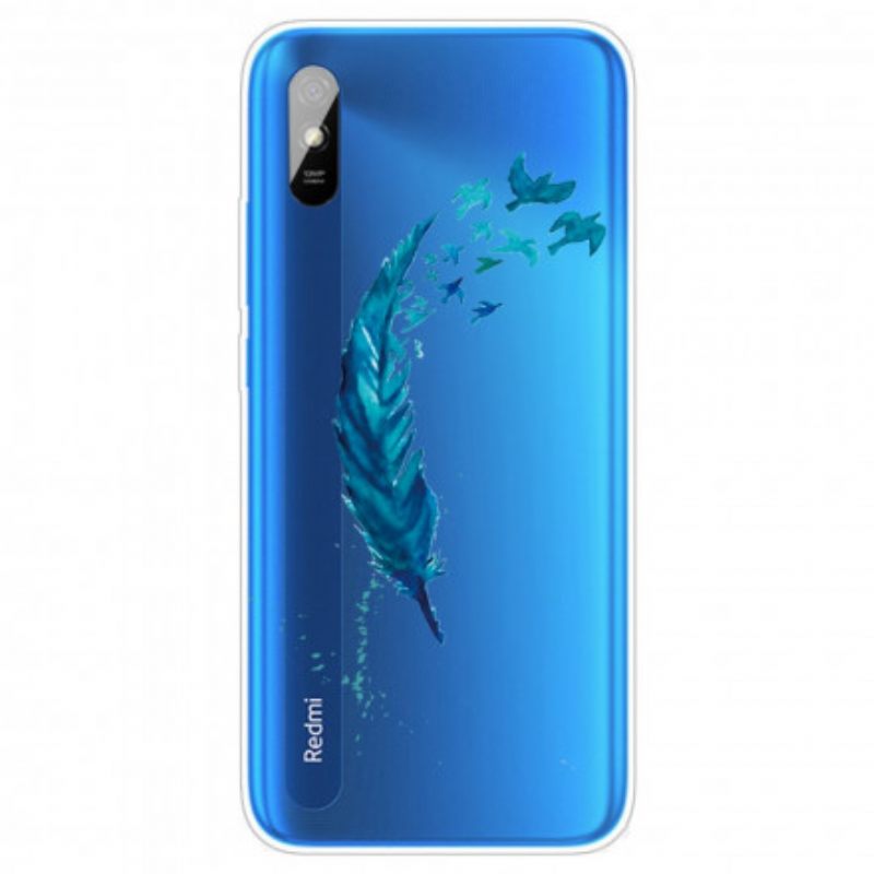 Kuori Xiaomi Redmi 9A Kaunis Sininen Sulka