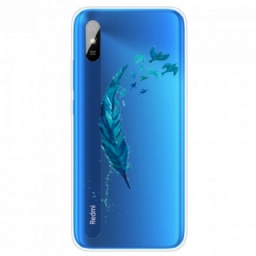 Kuori Xiaomi Redmi 9A Kaunis Sininen Sulka