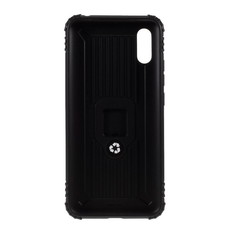 Kuori Xiaomi Redmi 9A Ring Style Carbon Fiber