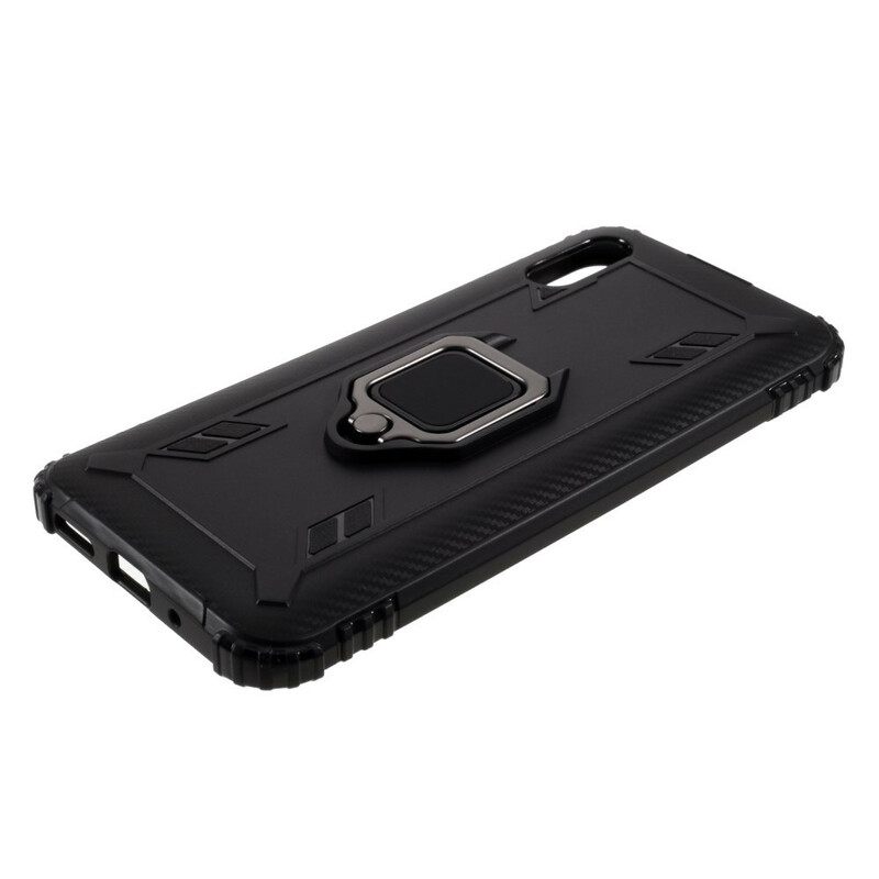 Kuori Xiaomi Redmi 9A Ring Style Carbon Fiber