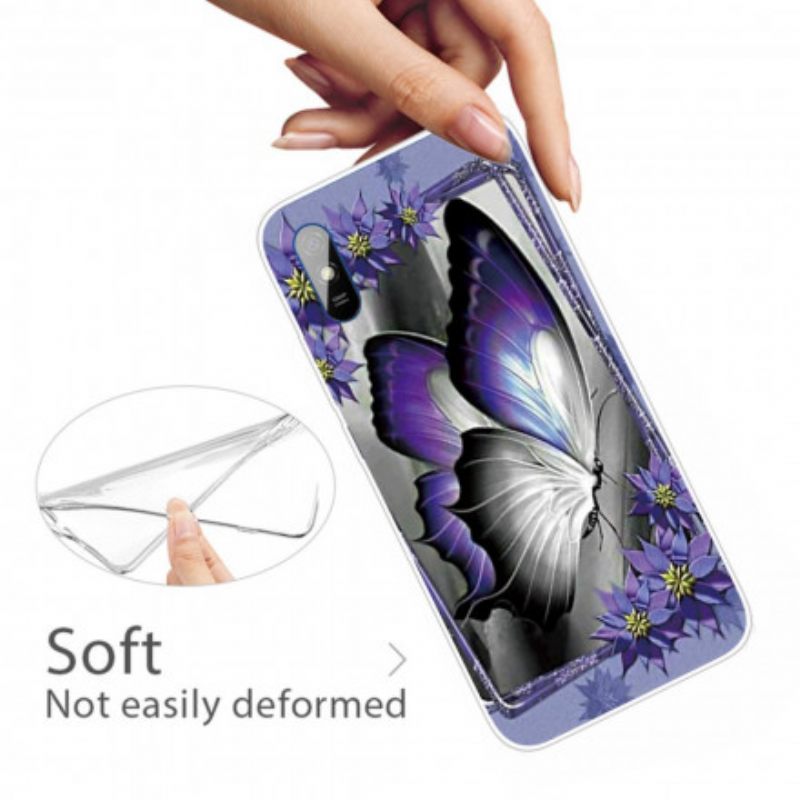 Kuori Xiaomi Redmi 9A Royal Butterfly