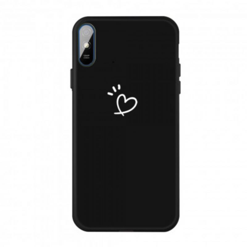 Kuori Xiaomi Redmi 9A Silicone Beating Heart