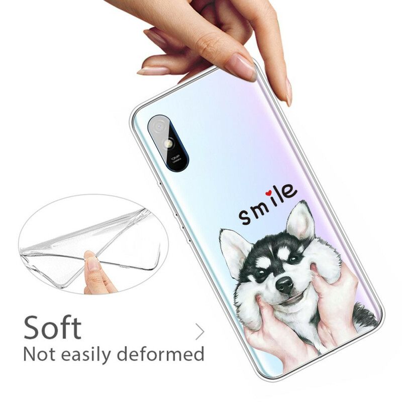 Kuori Xiaomi Redmi 9A Smile Dog