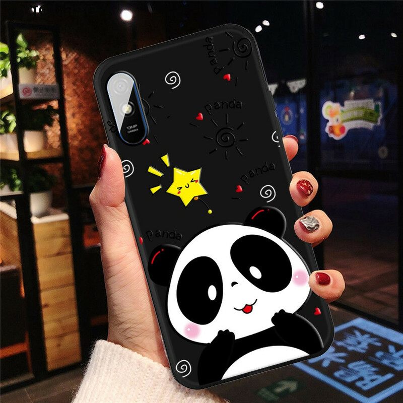 Kuori Xiaomi Redmi 9A Star Panda