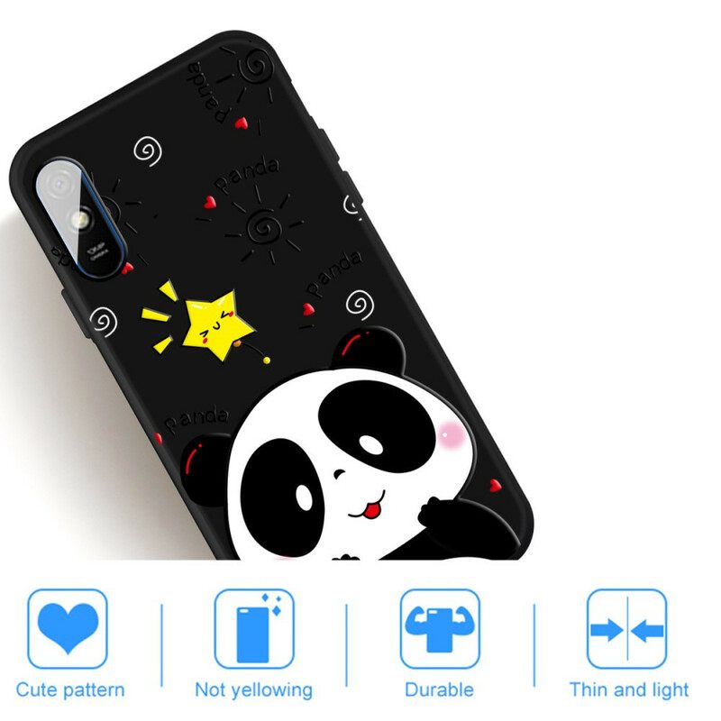 Kuori Xiaomi Redmi 9A Star Panda