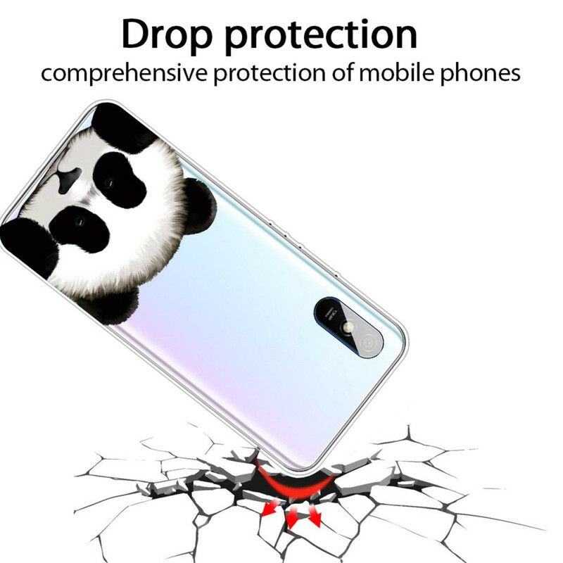 Kuori Xiaomi Redmi 9A Transparent Panda