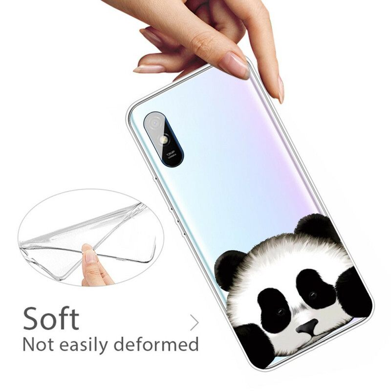 Kuori Xiaomi Redmi 9A Transparent Panda