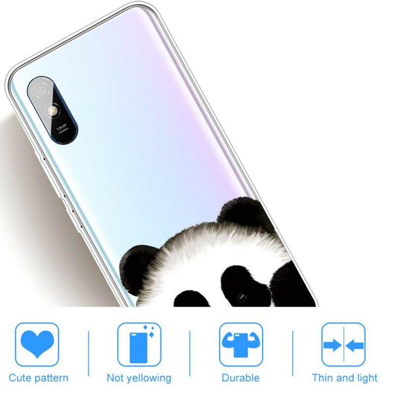 Kuori Xiaomi Redmi 9A Transparent Panda