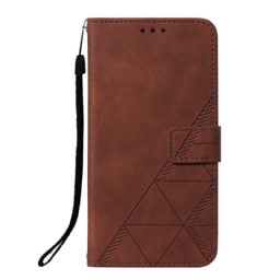 Nahkakotelo Xiaomi Redmi 9A Pyramid Leather Effect