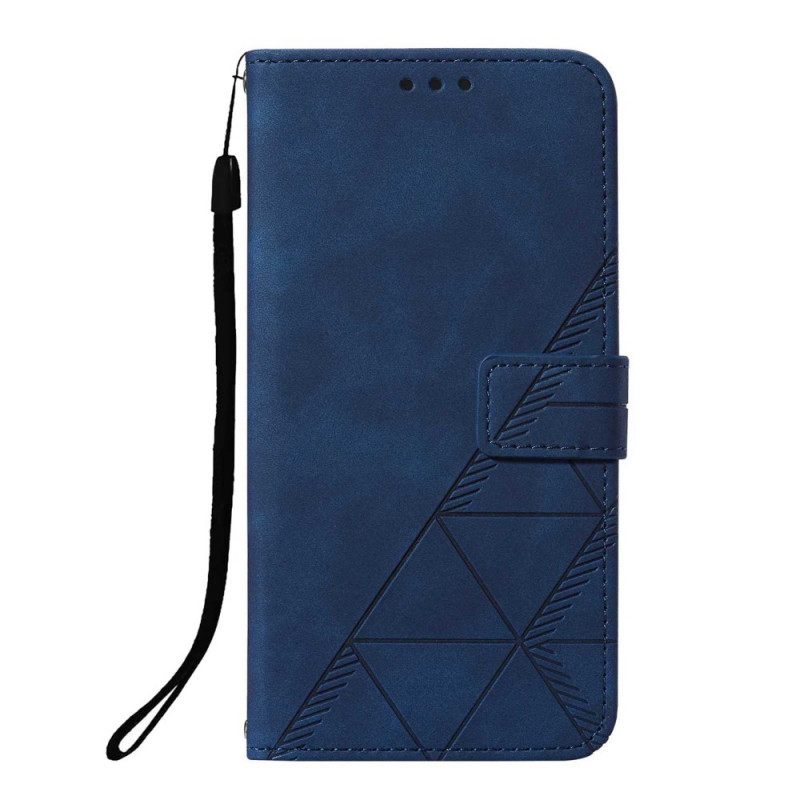 Nahkakotelo Xiaomi Redmi 9A Pyramid Leather Effect