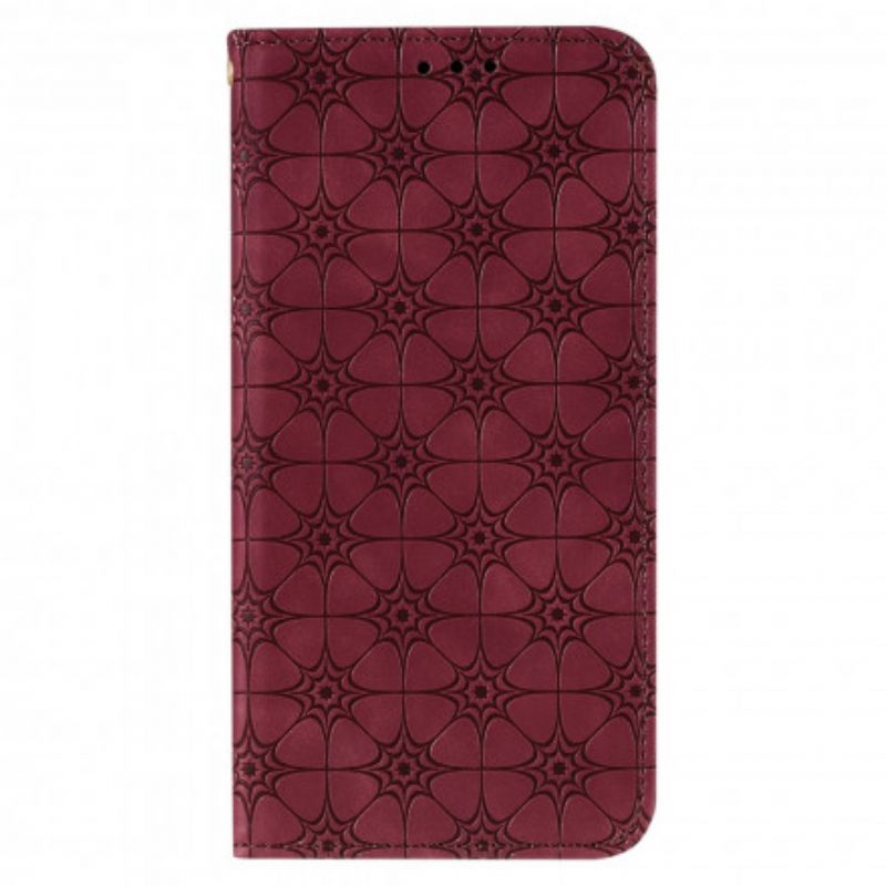 Puhelinkuoret Xiaomi Redmi 9A Kotelot Flip Baroque Flowers