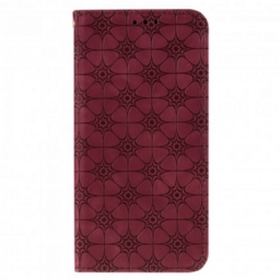 Puhelinkuoret Xiaomi Redmi 9A Kotelot Flip Baroque Flowers