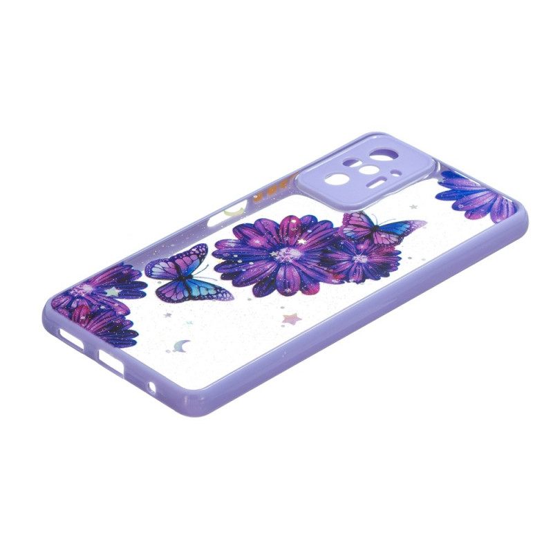 Case Xiaomi Redmi Note 10 Pro Floral Butterfly Hybridi